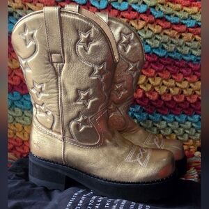 Fluevog X Anna Sui F-sole High Cowboy Boots Sz 9